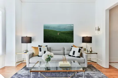 Woman In A Field Reproduction