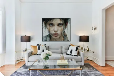 PTSD – After the Storm Portrait Print Reproduction