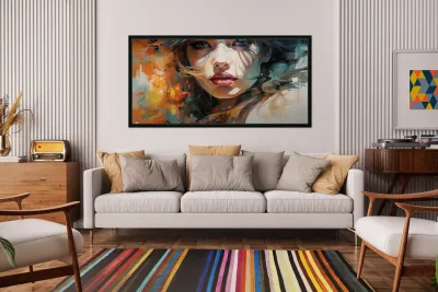 Midnight Siren – Dark Fantasy Portrait Art Print Reproduction