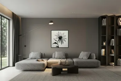 SFWarp – Abstract Floral Art Print Reproduction