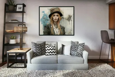 OCD - Conceptual Portrait Art Prints Reproduction