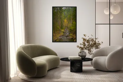 Autumnal Glow: Exploring Grace Coolidge Creeks Vibrant Palette  Reproduction