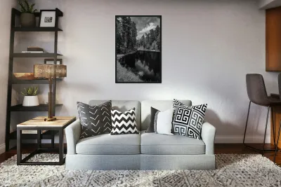 Captivating Vistas: Dreamy Waters of Grace Coolidge Lake Reproduction