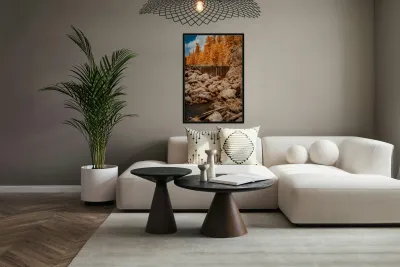 Infrared Elegance: Unveiling the Enchanting Grace Coolidge Creek Reproduction