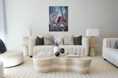 Frozen Lollipop Thistle Reproduction