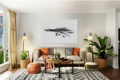 Dried Grasses and Flower Pods Reproduction