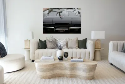 timeless design of a 1965 Chevy Corvette  Reproduction