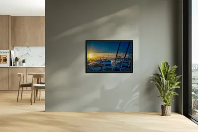 Majestic Marinas: Exploring Beauforts Coastal Elegance Reproduction