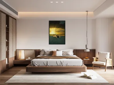 Oceanic Odyssey: Our Love Story in Beauforts Waves Reproduction