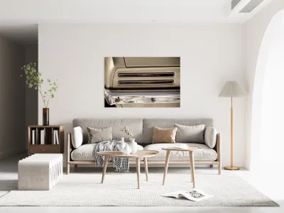 1967 Pontiac Firebird Back Lights Close up Reproduction