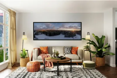 Cowichan Winter Sunrise Reproduction