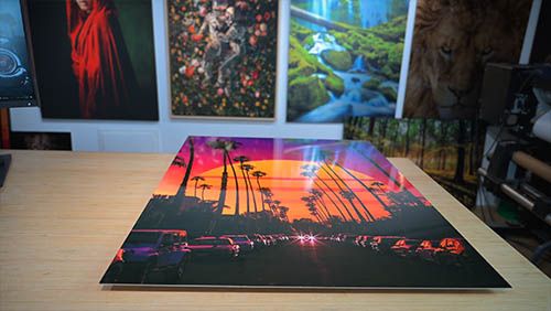 HD Metal Print ChromaLuxe