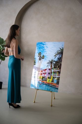 HD metal Print