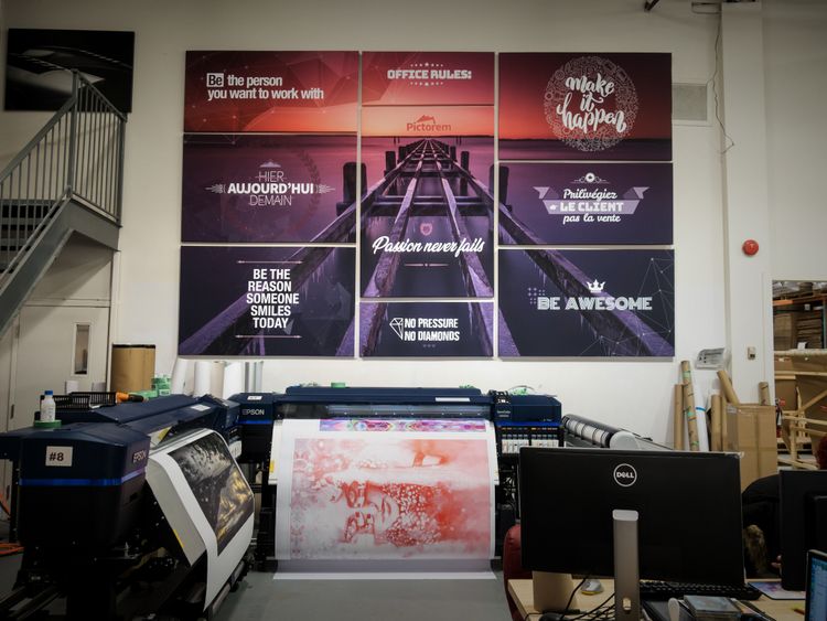 LIFT MOTIVATION WITH A QUOTE ON A CUSTOM PRINT