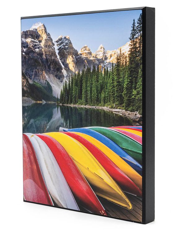 Lamination Photo Print 1 inch flush mount