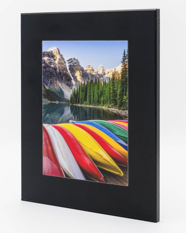 Lamination Photo Print 3/8 Black Border