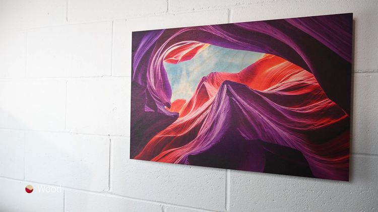Wood print