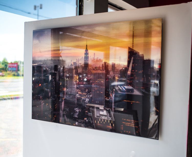 Epoxy Metal Print